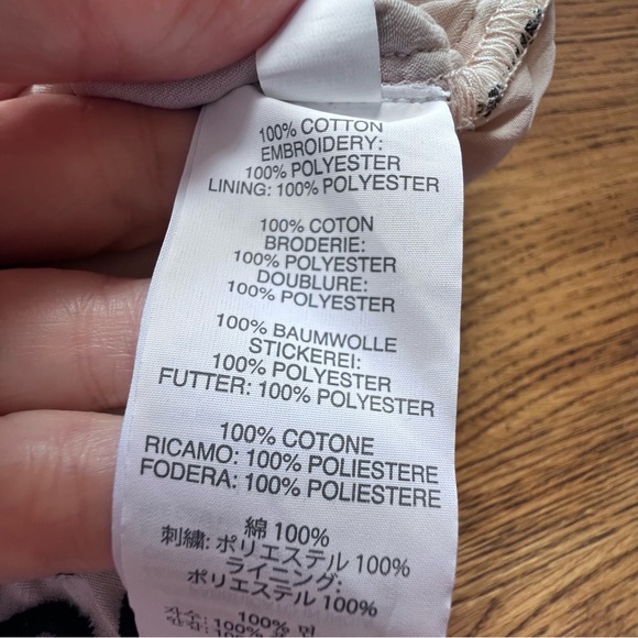 ⭐️ J. Crew Punch Out Eyelet Romper Lined Size 0 - Picture 12 of 15